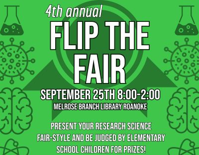 Presenters and volunteers needed for Flip the Fair 2025  